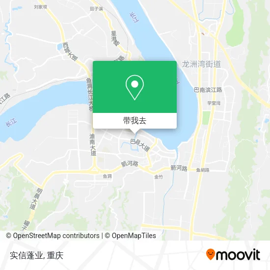 实信蓬业地图