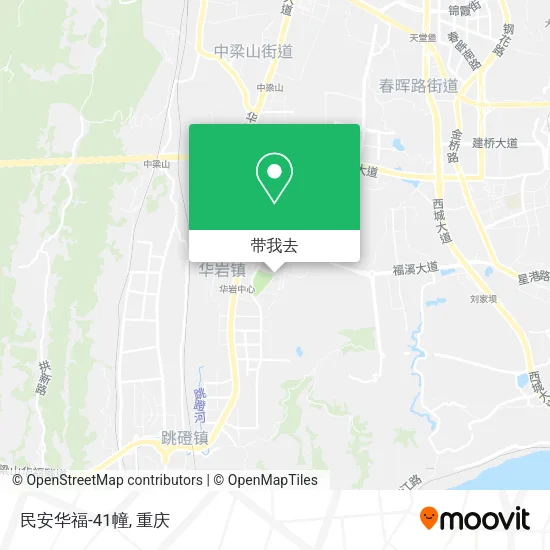 民安华福-41幢地图