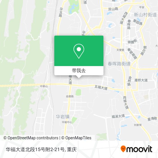 华福大道北段15号附2-21号地图