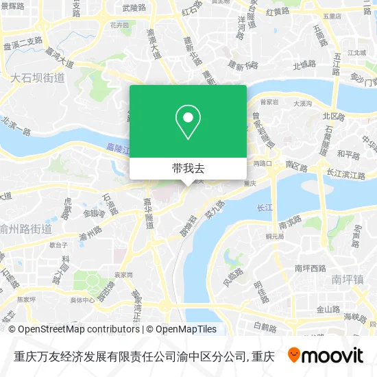 重庆万友经济发展有限责任公司渝中区分公司地图