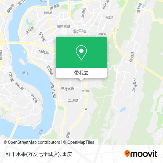 鲜丰水果(万友七季城店)地图