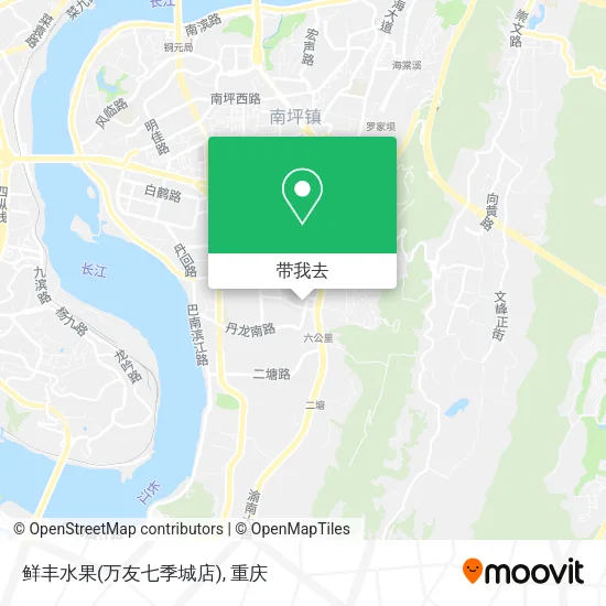 鲜丰水果(万友七季城店)地图