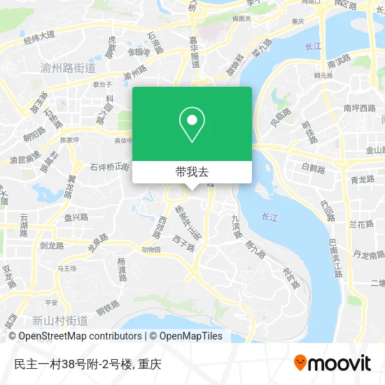 民主一村38号附-2号楼地图