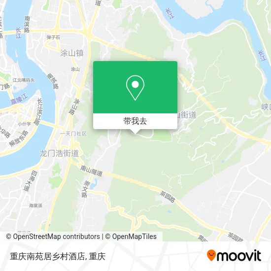 重庆南苑居乡村酒店地图