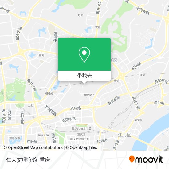 仁人艾理疗馆地图