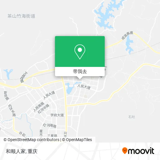 和顺人家地图