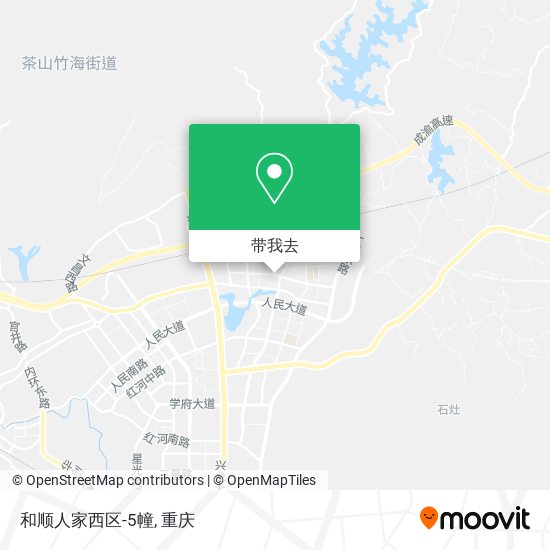 和顺人家西区-5幢地图
