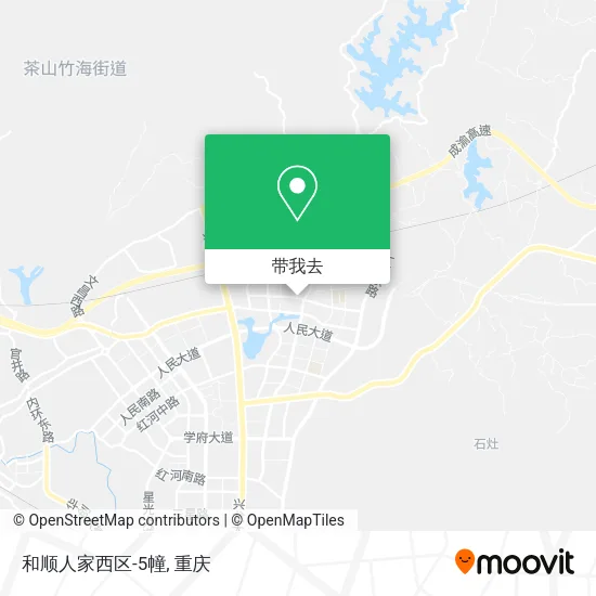 和顺人家西区-5幢地图