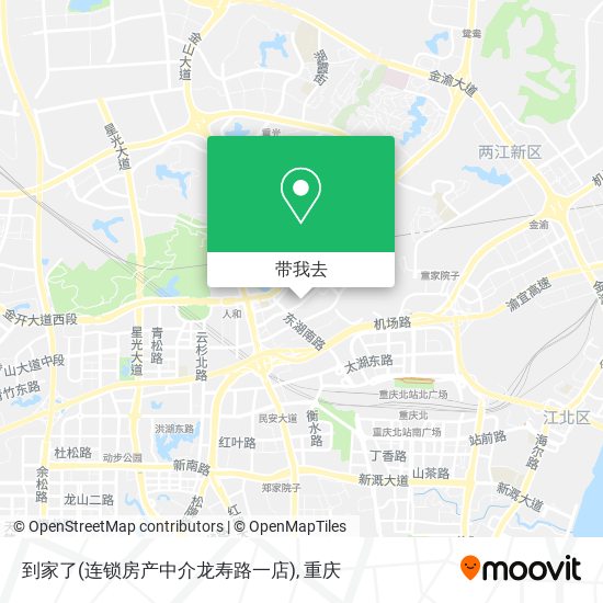 到家了(连锁房产中介龙寿路一店)地图