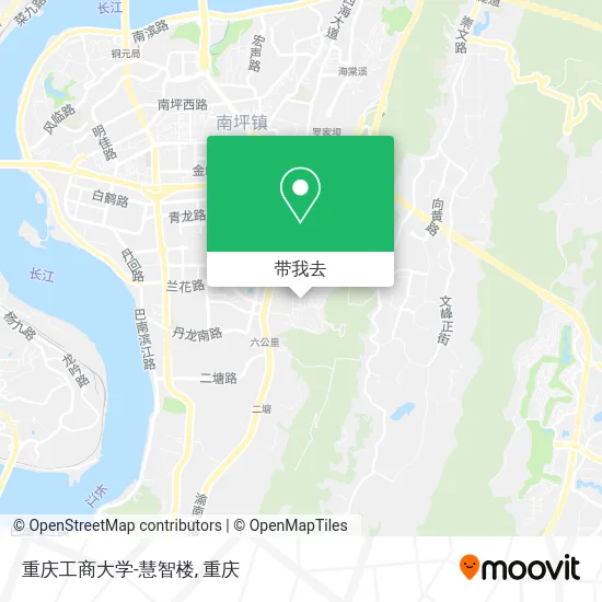 重庆工商大学-慧智楼地图
