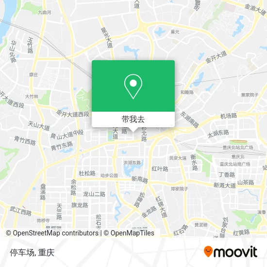 停车场地图