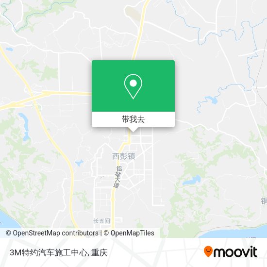 3M特约汽车施工中心地图