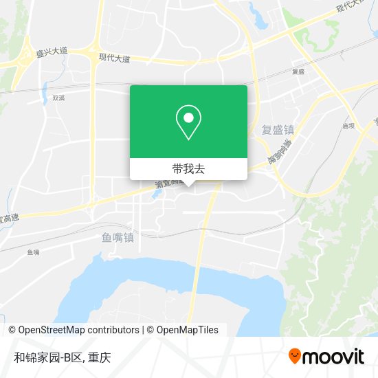 和锦家园-B区地图