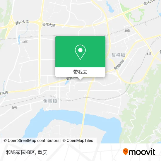 和锦家园-B区地图