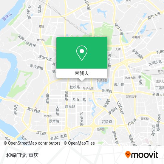 和锦门诊地图