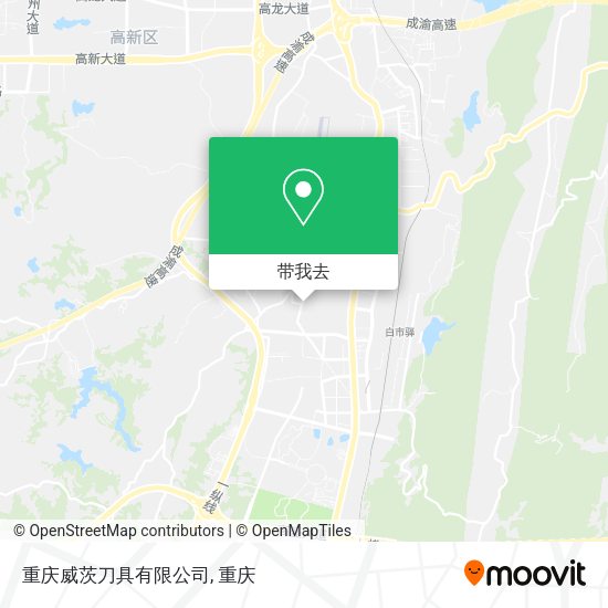 重庆威茨刀具有限公司地图