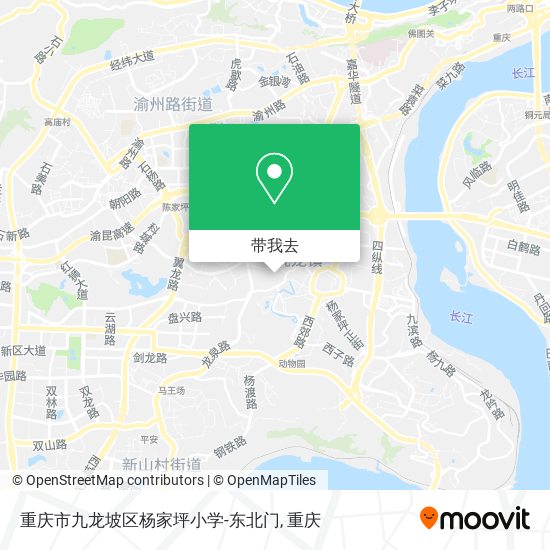 重庆市九龙坡区杨家坪小学-东北门地图