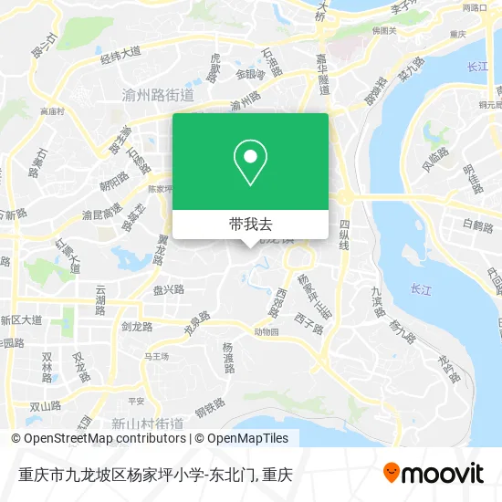 重庆市九龙坡区杨家坪小学-东北门地图