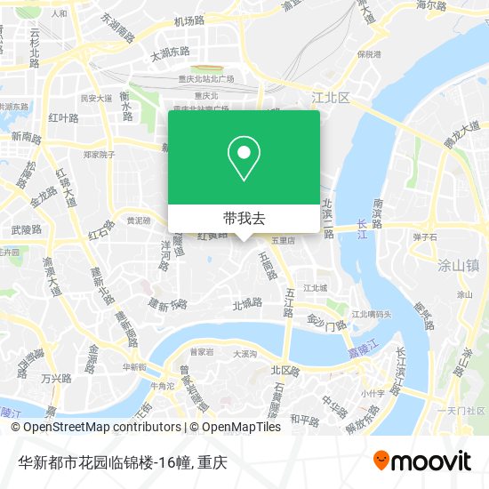 华新都市花园临锦楼-16幢地图