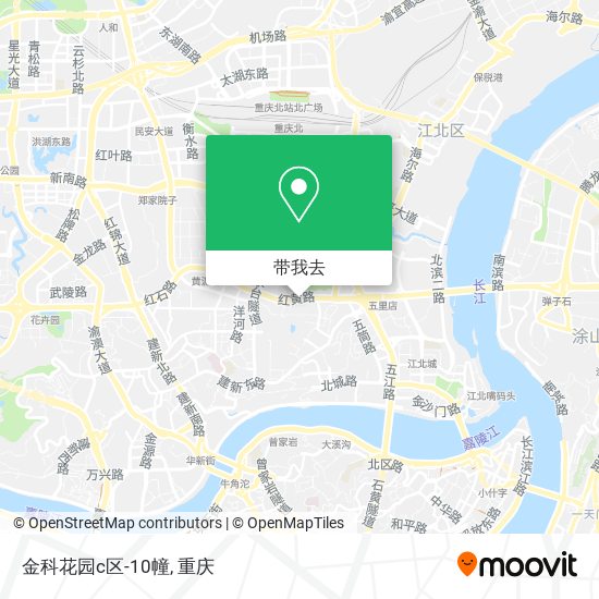 金科花园c区-10幢地图