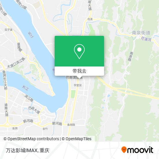 万达影城IMAX地图