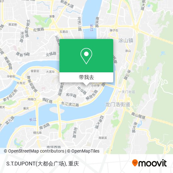 S.T.DUPONT(大都会广场)地图