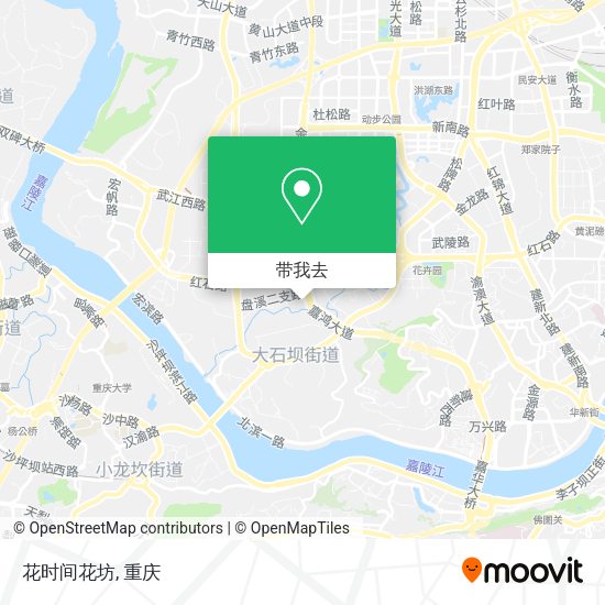 花时间花坊地图