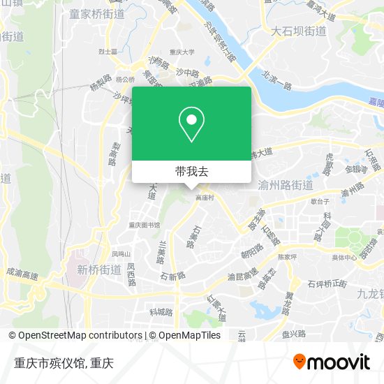 重庆市殡仪馆地图