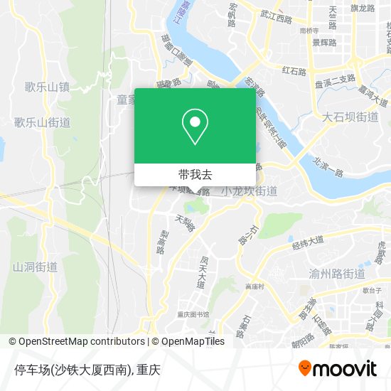 停车场(沙铁大厦西南)地图