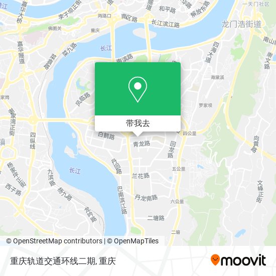 重庆轨道交通环线二期地图