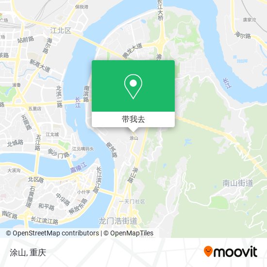 涂山地图