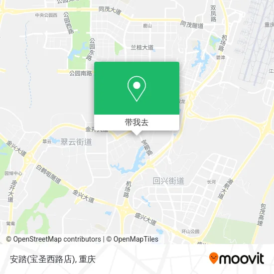 安踏(宝圣西路店)地图