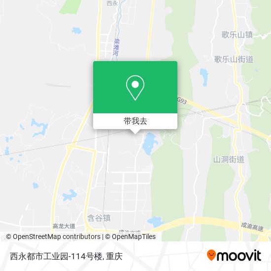 西永都市工业园-114号楼地图