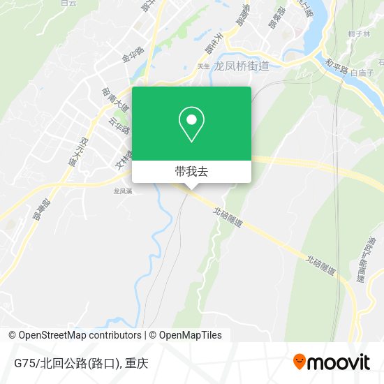 G75/北回公路(路口)地图
