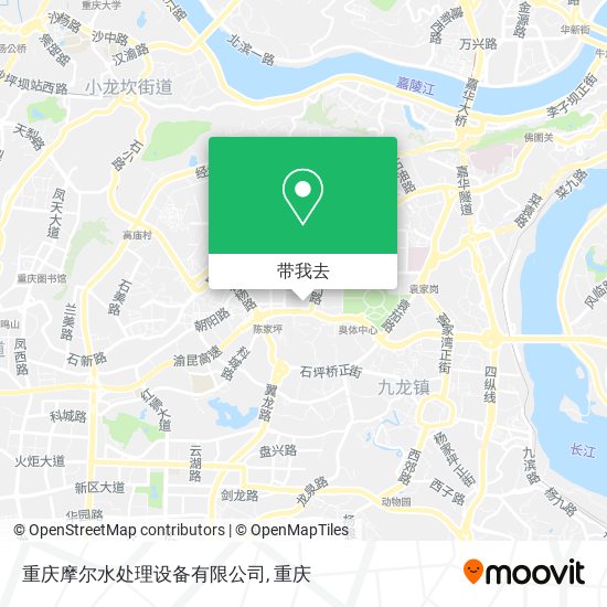 重庆摩尔水处理设备有限公司地图