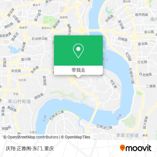 庆翔·正雅阁-东门地图