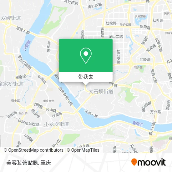 美容装饰贴膜地图