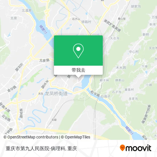 重庆市第九人民医院-病理科地图
