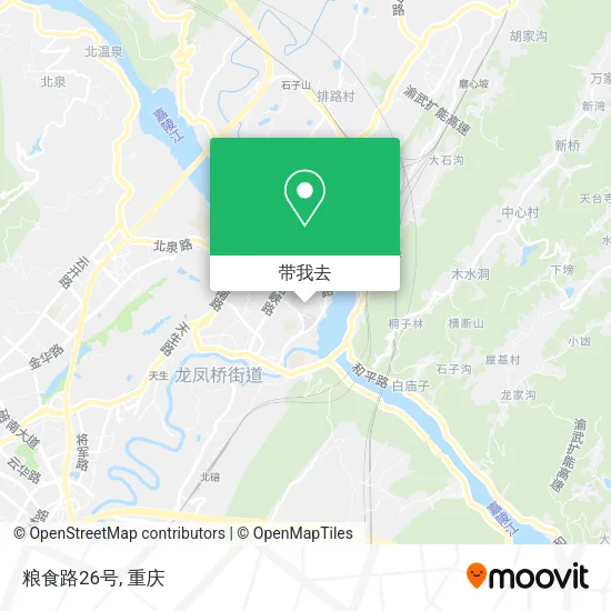 粮食路26号地图