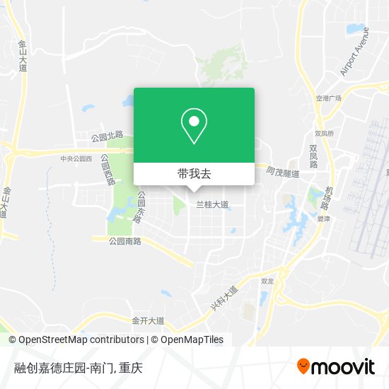 融创嘉德庄园-南门地图