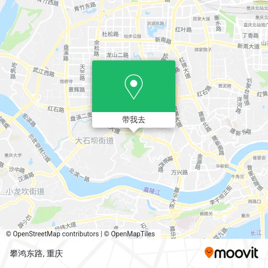 攀鸿东路地图