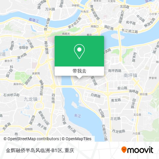 金辉融侨半岛风临洲-B1区地图