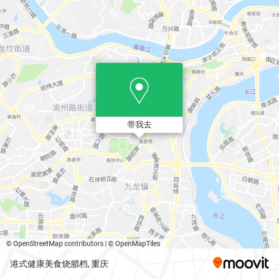港式健康美食烧腊档地图