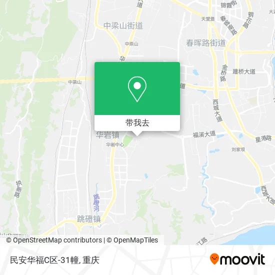 民安华福C区-31幢地图