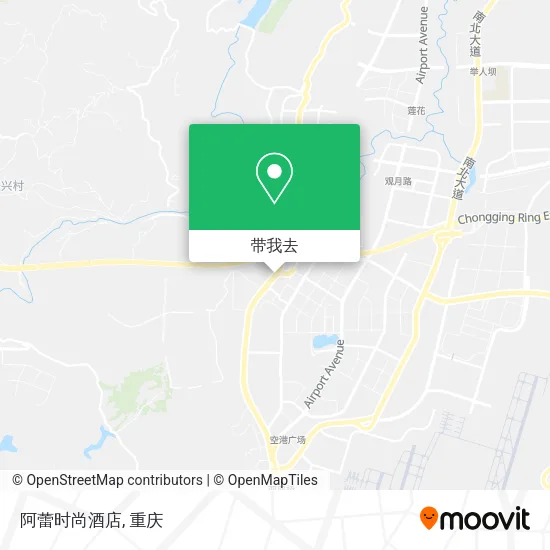 阿蕾时尚酒店地图