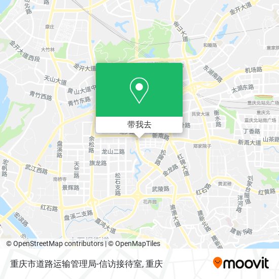 重庆市道路运输管理局-信访接待室地图
