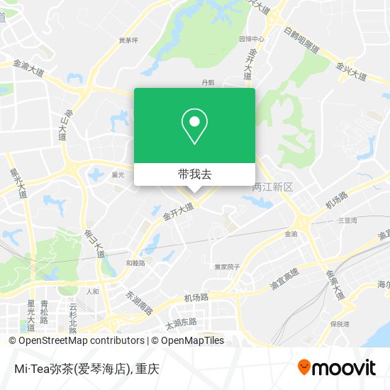 Mi·Tea弥茶(爱琴海店)地图
