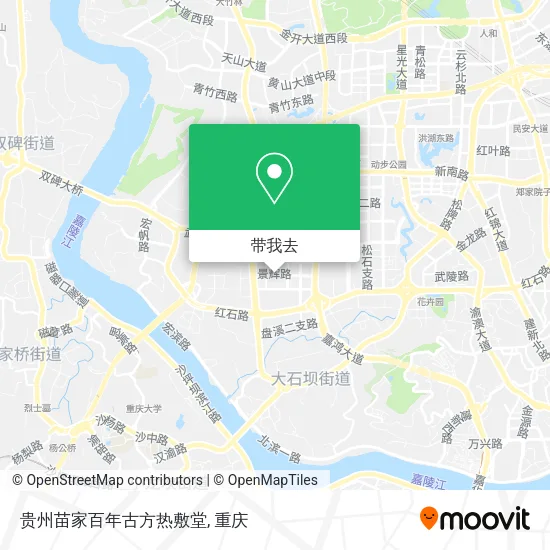 贵州苗家百年古方热敷堂地图