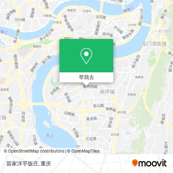 苗家洋芋饭庄地图