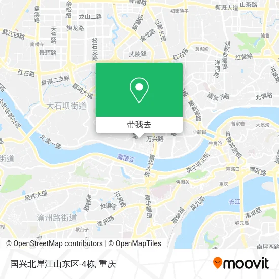 国兴北岸江山东区-4栋地图